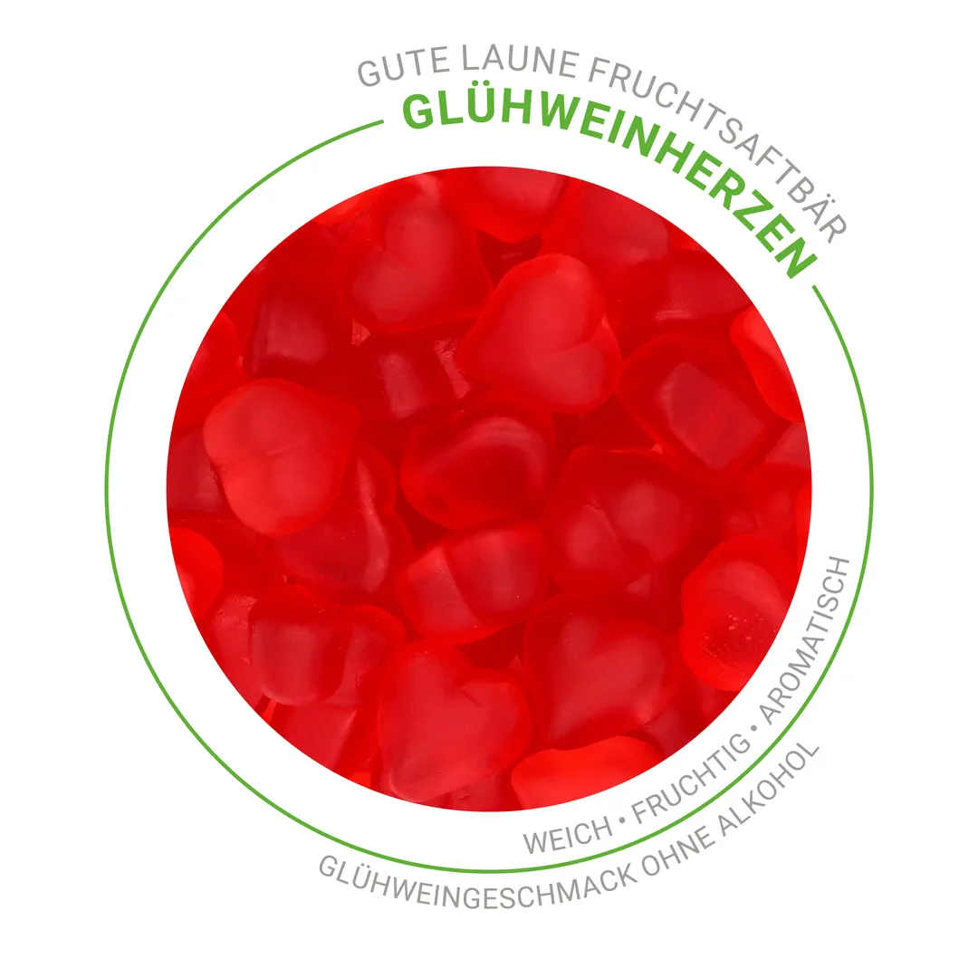 Glühweinherzen