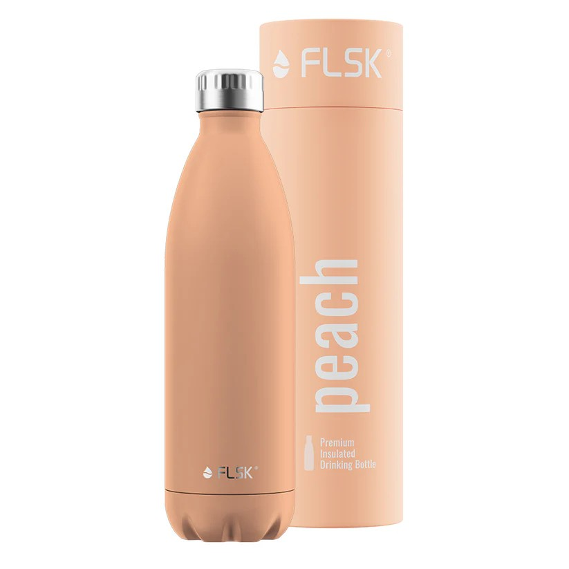 FLSK Drinking Bottle 1000ml Peach