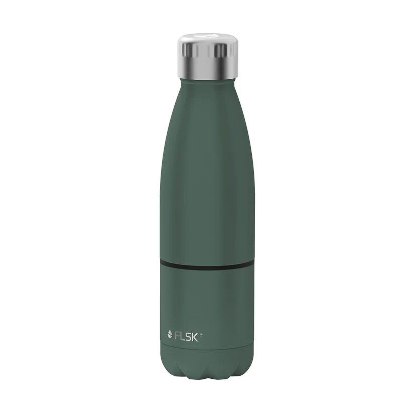 FLSK Explorer Trinkflasche mit Becher